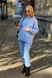 Cпортивний костюм для вагітних 2135(72) 1426, S, блакитний
