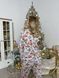 Домашня жіноча піжама COSY з начісом Різдво сіра 11653045 фото 2 Kolgotochka