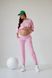 Спортивный костюм для беременных 2149(50) 1536, M, рожевий