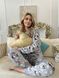 Домашняя теплая женская пижама Адели из велсофта 11592449 фото 5 Kolgotochka