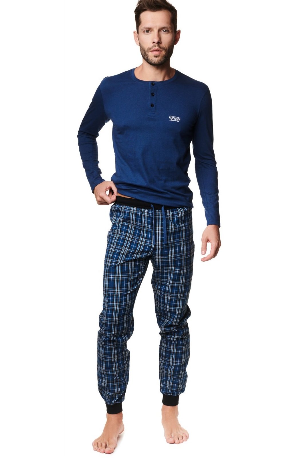 Пижама мужская Henderson 39239 Max, XL, синій