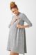 Платье для беременных 1957 0000, L, сірий