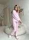 Женская муслиновая пижама COSY Сердца розовые на розовом брюки+рубашка 11833467 фото 2 Kolgotochka