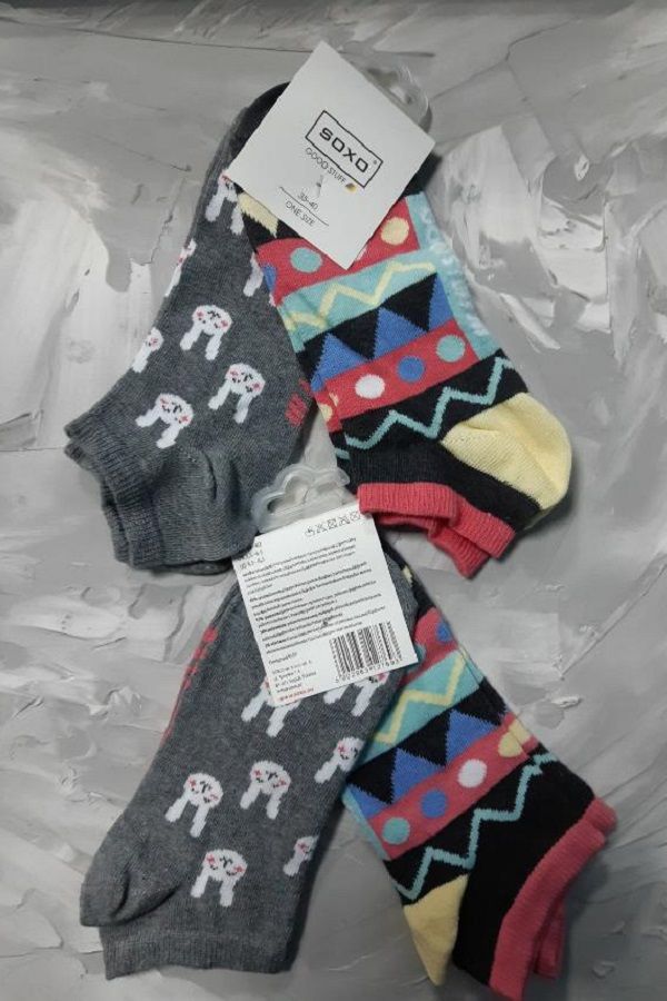 Шкарпетки жіночі короткі SOXO GOOD STUFF 14891 фото Колготочка