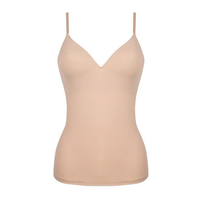 Женская майка со встроенным бюстгальтером Julimex Simple Cami Top Bra 19186 фото Колготочка
